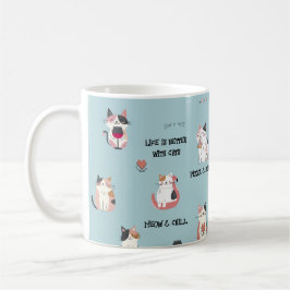 Caneca De Café Cats Mug