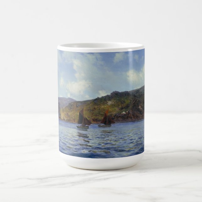 Caneca De Café Catspaws off the Land (by Henry Moore) (Centro)