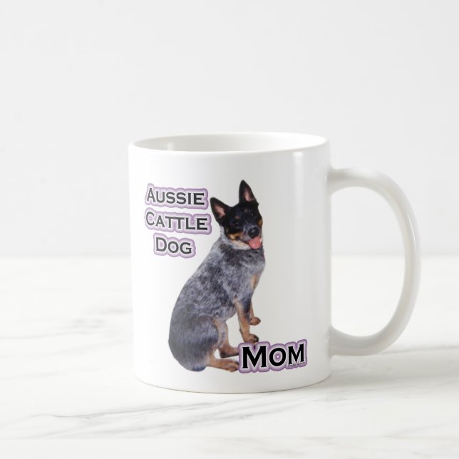 Caneca De Café Cattle Mães 4 australianos (Direita)