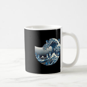 Caneca De Café Catzilla Cat Arte Japonesa Bonita presentes Para H