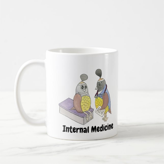 Caneca De Café Cauda de medicamentos internos APRN (Esquerda)