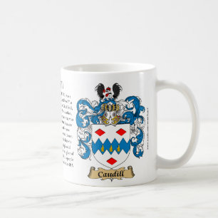 Caneca De Café Caudill, a origem, o significado e a crista
