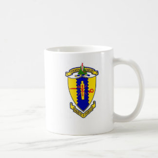 Caneca De Café Cavalaria do cheio a 4o crest com sabers cruzados