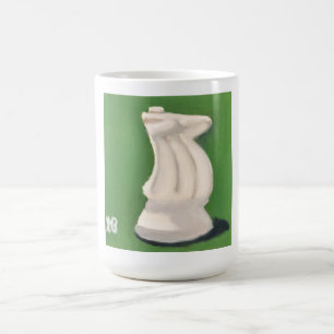 Caneca De Café Cavaleiro Branco