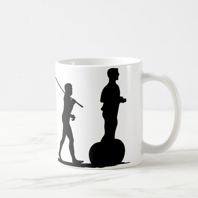 Caneca De Café Cavaleiro de Segway (Direita)