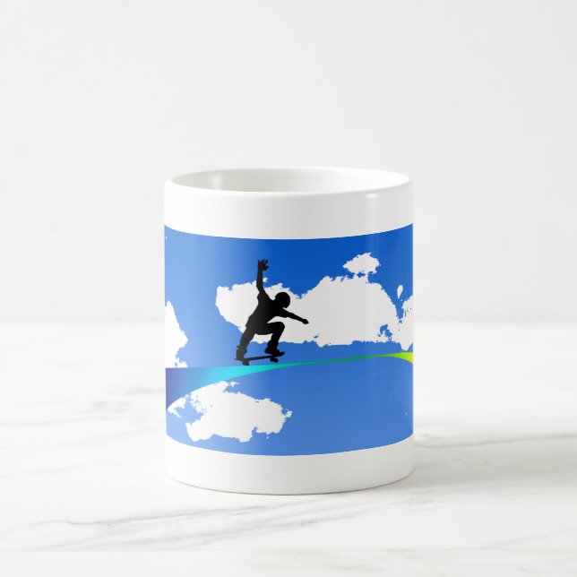 Caneca De Café Cavaleiro do arco-íris (Centro)