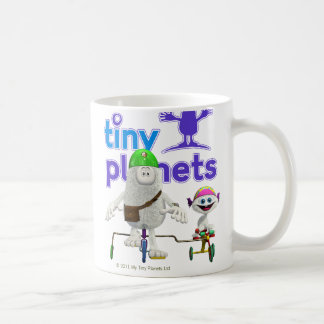 Caneca De Café Cavaleiro fácil dos planetas minúsculos