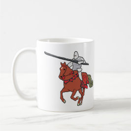 Caneca De Café Cavaleiro Justador