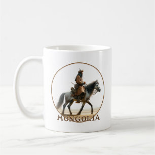 Caneca De Café Cavaleiro mongol