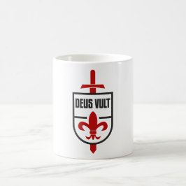 Caneca De Café Cavaleiros Templários - Criador de VULT DEUS Medie