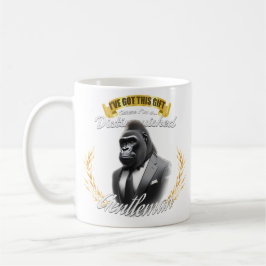 Caneca De Café Cavalheiro Distinto: Gorilla Edition