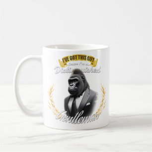 Caneca De Café Cavalheiro Distinto: Gorilla Edition