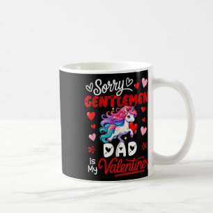 Caneca De Café Cavalheiros Piada Engraçada Pai é Meu Unicórnio do