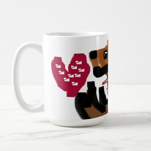 Caneca De Café Cavalier King Charles muito fofo (Esquerda)