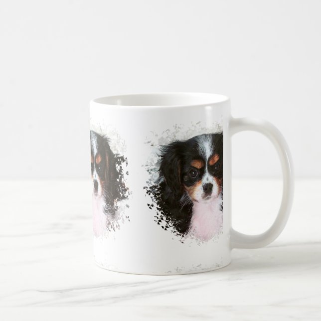 Caneca De Café Cavalier King Charles Spaniel (Direita)