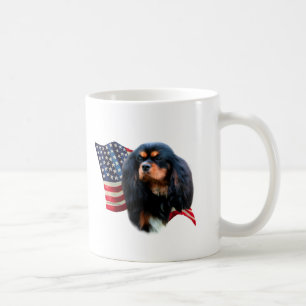 Caneca De Café Cavalier King Charles Spaniel Flag