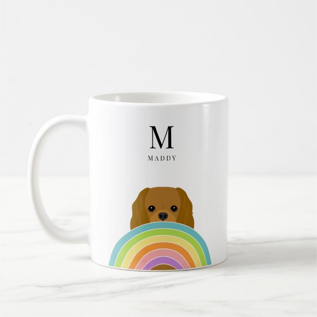 Caneca De Café Cavalier King Charles Spaniel Mugs (Esquerda)
