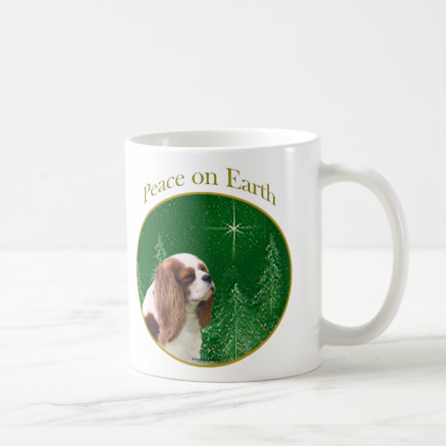 Caneca De Café Cavalier King Charles Spaniel Peace (Direita)