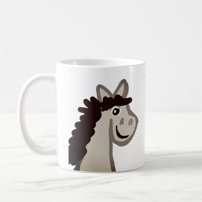 Caneca De Café Cavalo (Esquerda)