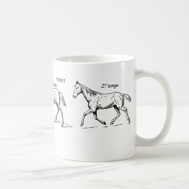 Caneca De Café Cavalo (Direita)