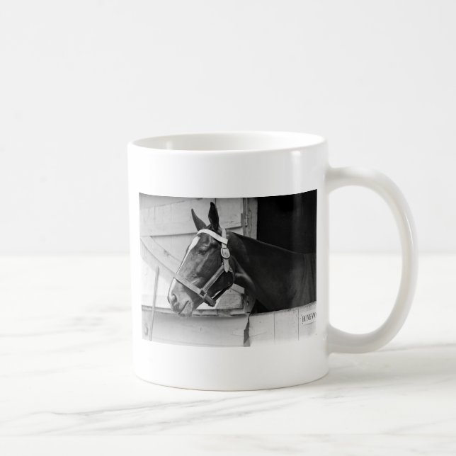 Caneca De Café Cavalo (Direita)