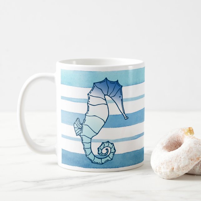 Caneca De Café Cavalo (Com Donut)