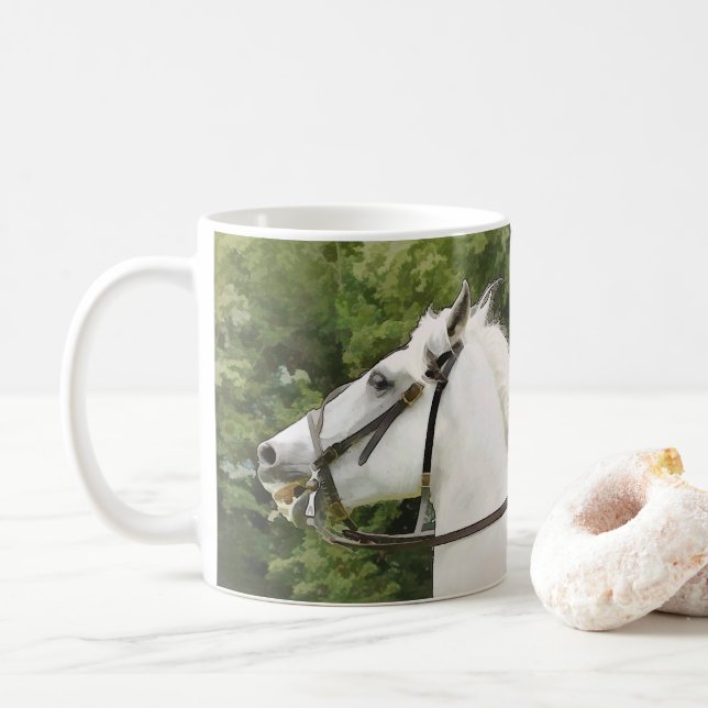CANECA DE CAFÉ CAVALO BRANCO (Com Donut)