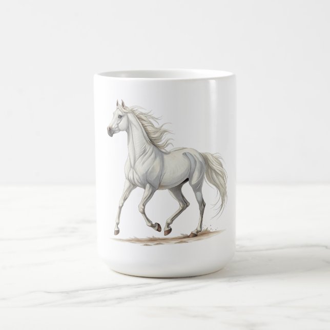 Caneca De Café Cavalo Branco (Centro)