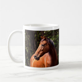 Caneca De Café Cavalo Clydesdale de raça pura - Rocky