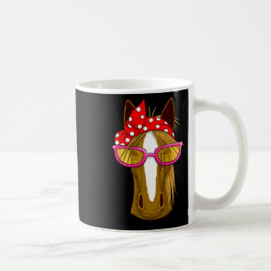 Caneca De Café Cavalo com Bandana - Anel Horseback