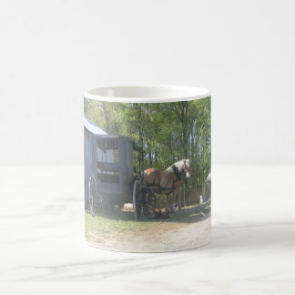 Caneca De Café Cavalo de Amish