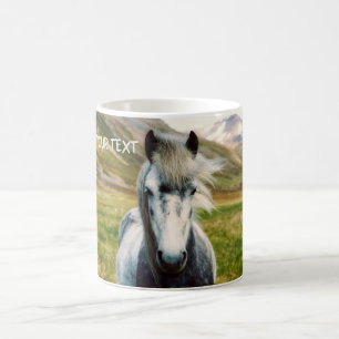 Caneca De Café Cavalo de Cinza selvagem