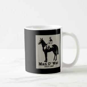 Caneca De Café Cavalo de Corrida de Vintage de Man O War