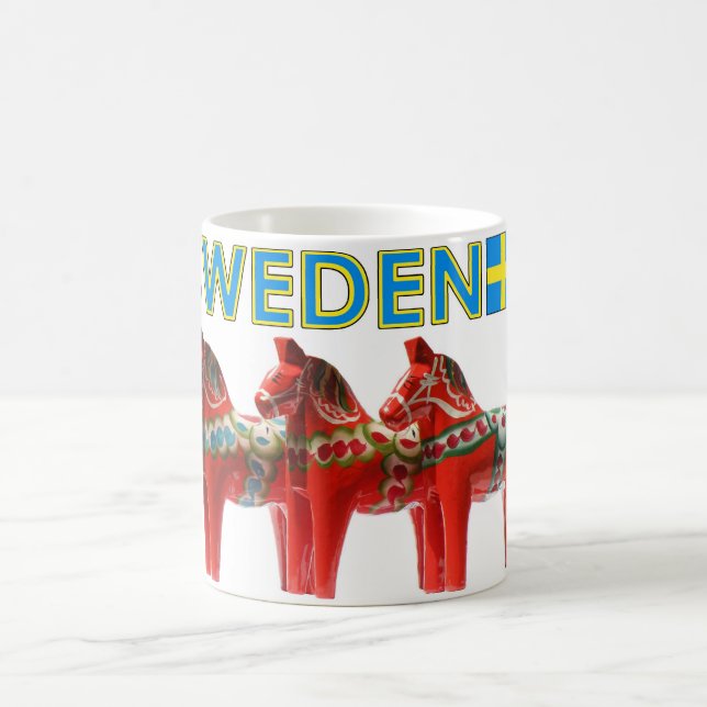 Caneca De Café Cavalo de Dala da suecia (Centro)