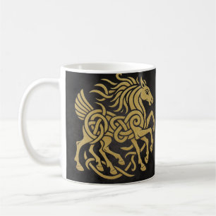 Caneca De Café Cavalo de Oito Pernas Sleipnir Mitologia Nórdica D