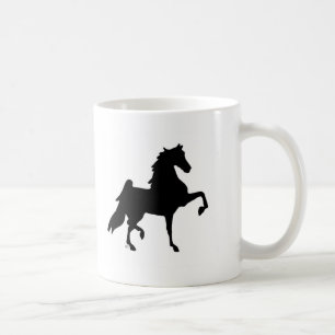 Caneca De Café Cavalo de Saddlebred do americano