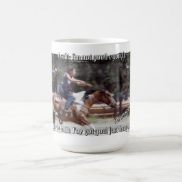 Caneca De Café Cavalo diz que sou o suficiente