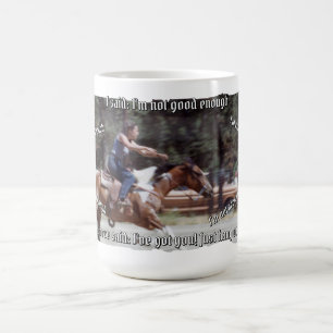 Caneca De Café Cavalo diz que sou o suficiente