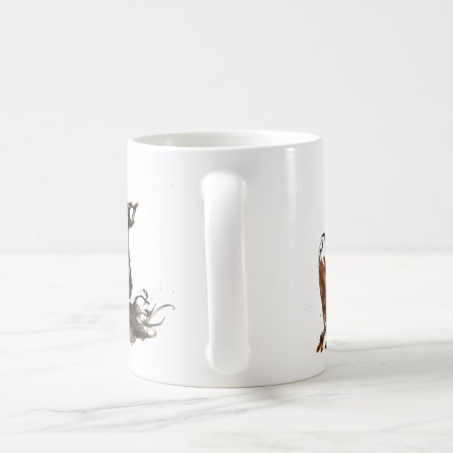 Caneca De Café Cavalo do rolamento (Alça)