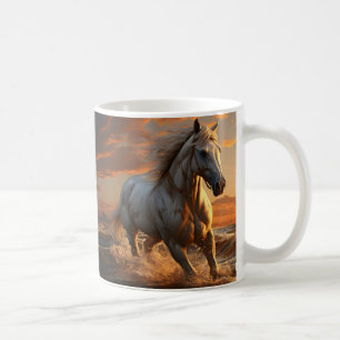 Caneca De Café Cavalo e ferradura, Presente Equestre, Cavalgada
