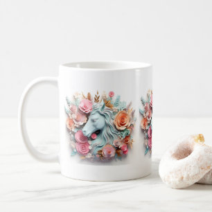 Caneca De Café Cavalo e floresta, Presente Equestre, Cavalgar