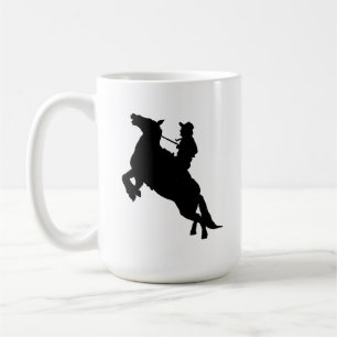 Caneca De Café Cavalo Elegante a Caminhar no Oeste