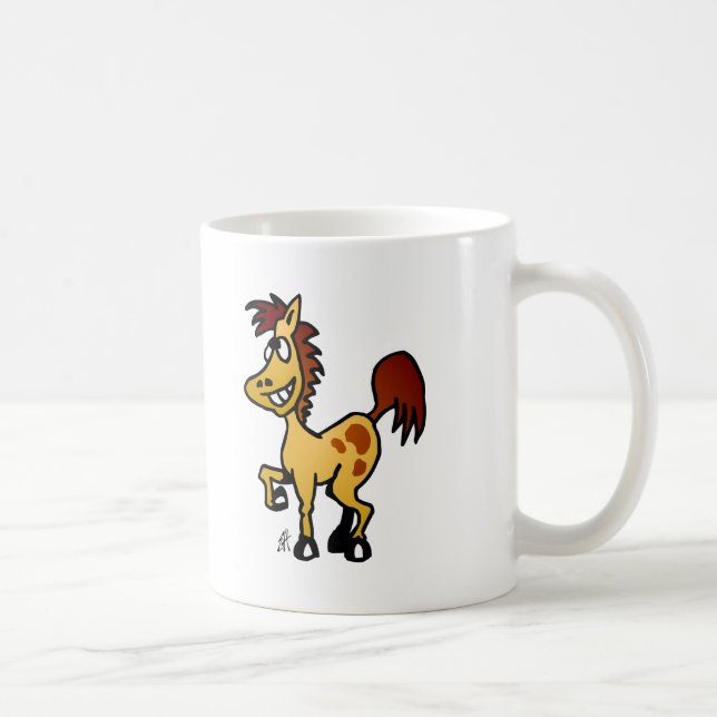 Caneca De Café Cavalo louco (Direita)