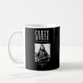 Caneca De Café Cavalo Louco-Lakota Chefe-Guerreiro-Sioux-American