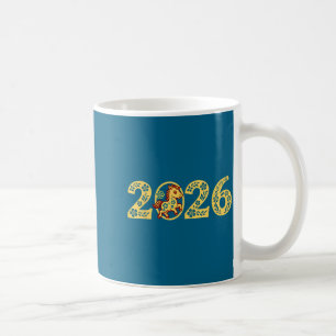 Caneca De Café Cavalo Lunar Chinês Fofo