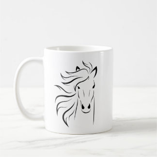 Caneca De Café Cavalo Majestoso - Cavalo Bonito - Mug