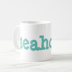 Caneca De Café cavalo marinho