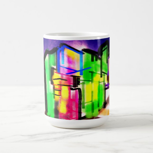 Caneca De Café Cavalo-marinho amor  (Centro)