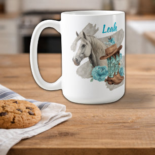 Caneca De Café Cavalo Ocidental