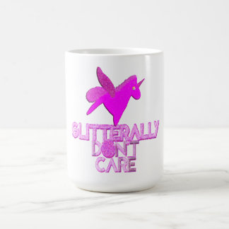 Caneca De Café Cavalo pegaso brilhante unicórnio cintilante não s